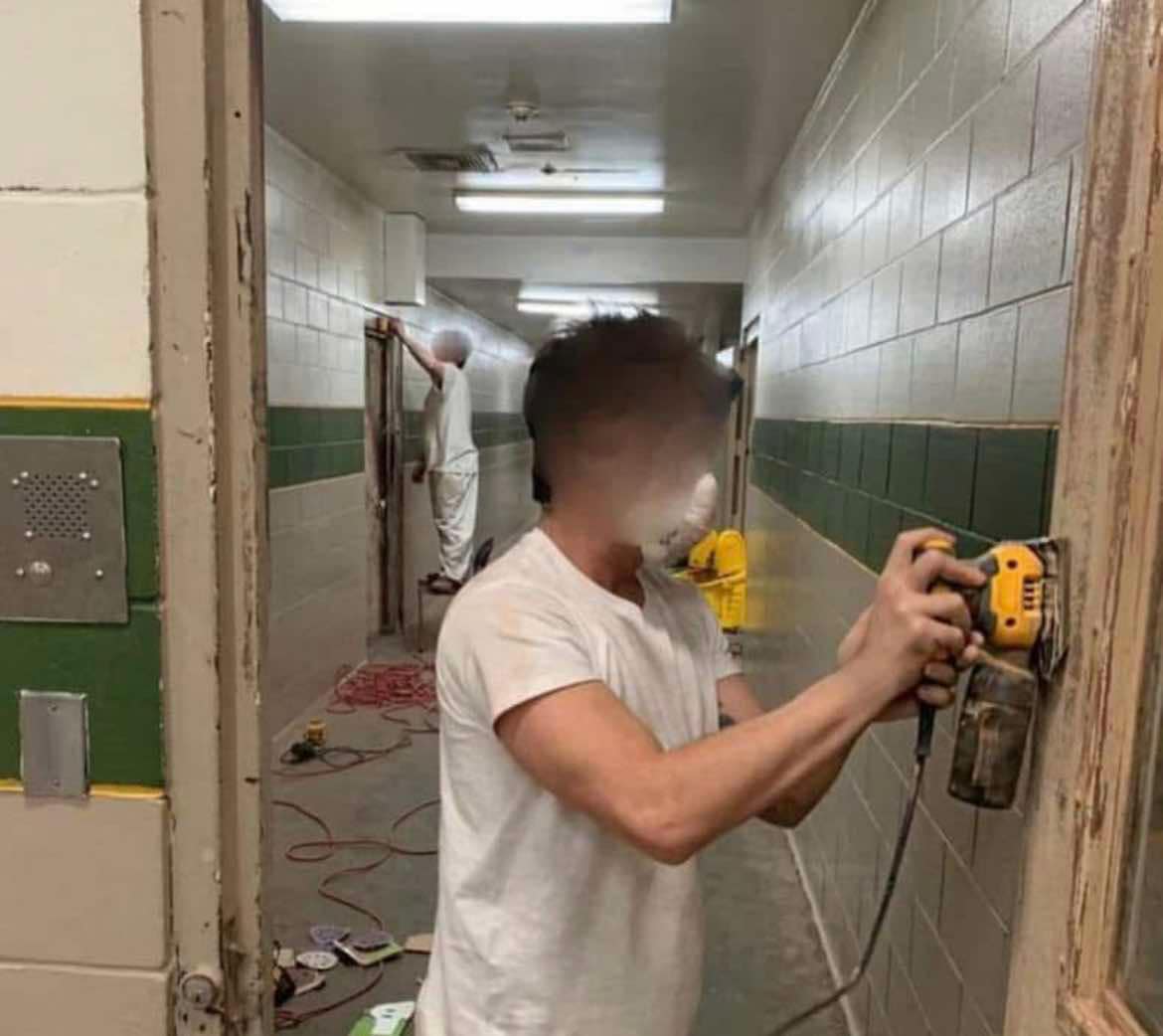 Jail improvement progress photo 7